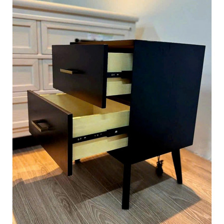 W010039471 : Tủ 02 Ngăn + Tích Hợp Cổng USB